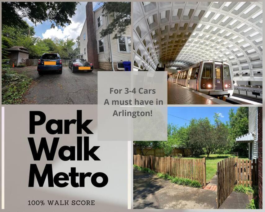 4 Bedroom Dc'S Best Location With Parking, Walk To Clarendon Metro, Shopping And Nightlife! Arlington Dış mekan fotoğraf